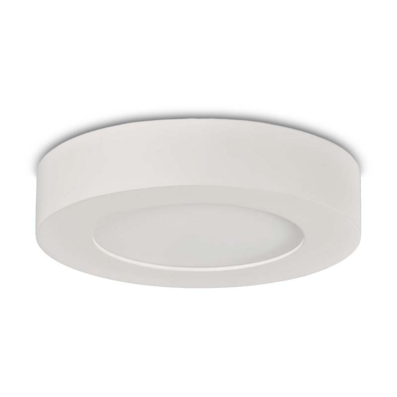 SLIM, PLAFÓN LED REDONDO BLANCO 12W-4200K